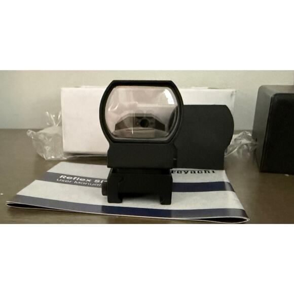 New Feyachi Tactical Reflex Sight Scope | Red/Green Dot | 4 Reticle | Fast Aim | - Picture 2 of 13